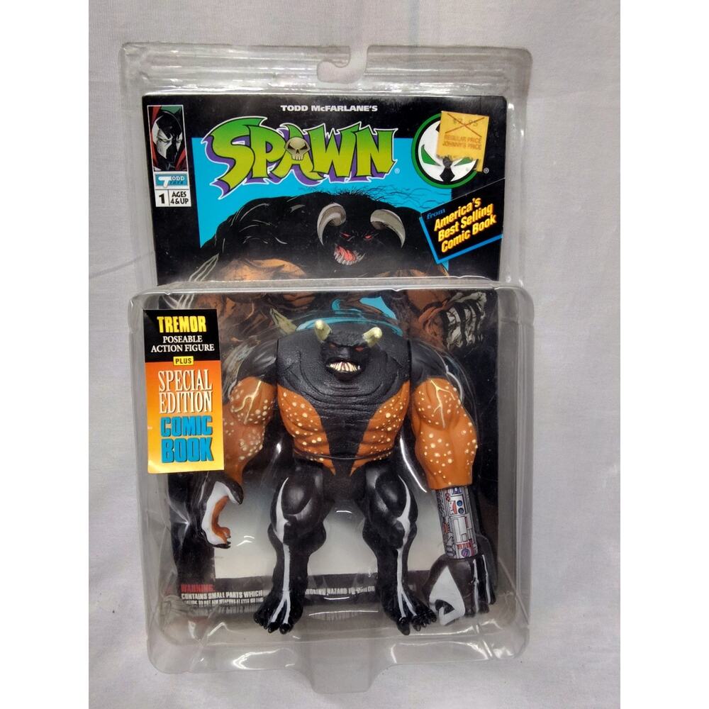 Spawn Tremor Ultra Action Figure 1994 Todd McFarlane Toys MOC VTG Comic Book
